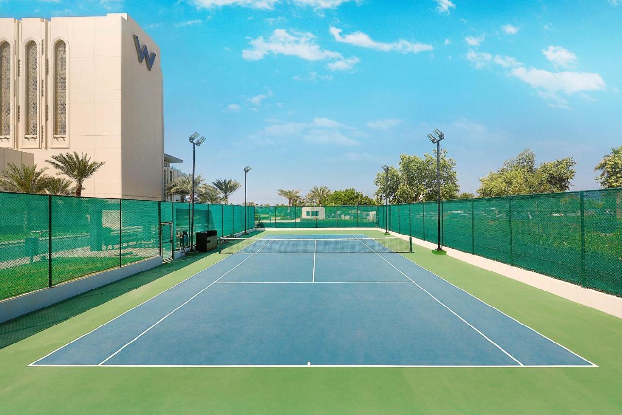W Muscat Hotel Ngoại thất bức ảnh Tennis court at the Westin Dubai